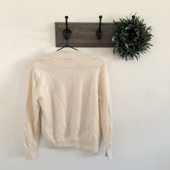 Sandro Wool Cashmere Gaston V-Neck Sweater 2/M - Picture 6 of 6